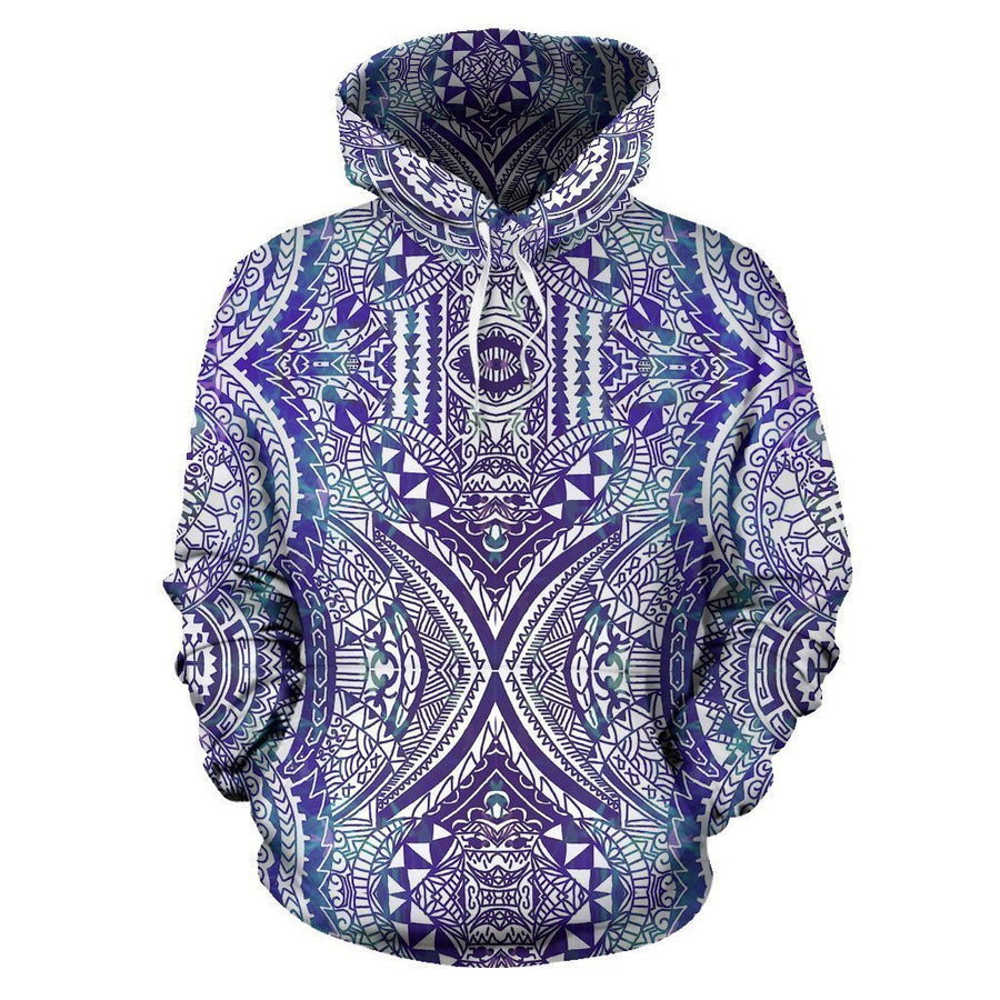 Polynesian Tribal Hoodie 02 - AH - J4-ALL OVER PRINT HOODIES (P)-Phaethon-Hoodie-S-Vibe Cosy™