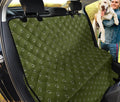 Army Green and Black Paisley Pet Seat Cover-Amaze Style™-Pet Seat Cover - Army Green and Black Paisley Pet Seat Cover-Regular (Cars / SUVs)-Vibe Cosy™