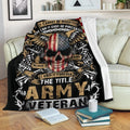 The Army Veteran United State Soft and Warm Blanket