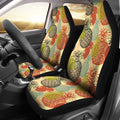 Pineapple Car Seat Covers 08 - AH - TH3-CAR SEAT COVERS-Alohawaii-Car Seat Covers-Universal Fit-White-Vibe Cosy™