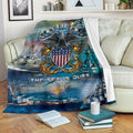 US Navy 3D All Over Printed Blanket