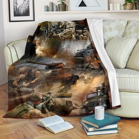 US Army 3D All Over Printed Blanket