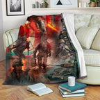 US Army 3D All Over Printed Blanket