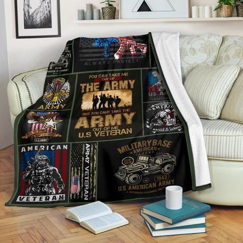 US Army 3D All Over Printed Blanket