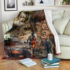 US Army 3D All Over Printed Blanket