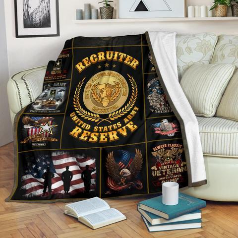 US Army 3D All Over Printed Blanket