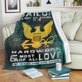 US Navy 3D All Over Printed Blanket