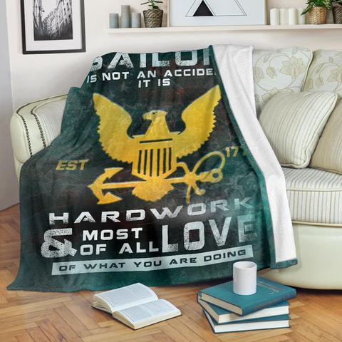 US Navy 3D All Over Printed Blanket
