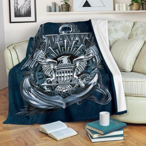 US Navy 3D All Over Printed Blanket