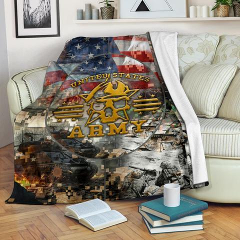 US Army 3D All Over Printed Blanket