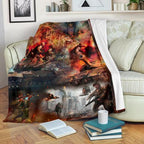 US Army 3D All Over Printed Blanket