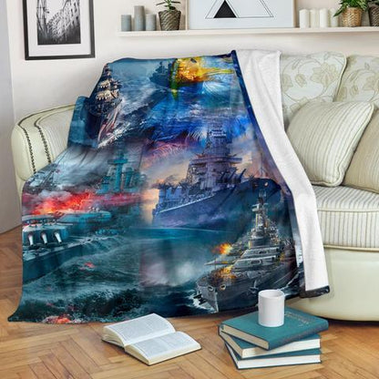 US Navy 3D All Over Printed Blanket