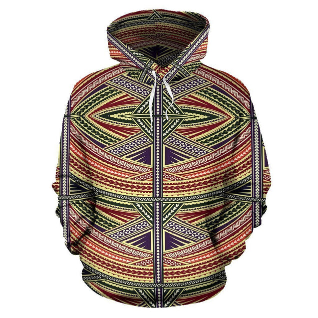 Polynesian Tribal Hoodie 11 - AH - J4-ALL OVER PRINT HOODIES (P)-Phaethon-Hoodie-S-Vibe Cosy™