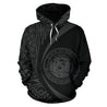 Hawaii Polynesian Hoodie - Circle Style 01 - Gray Color AH-ALL OVER PRINT HOODIES (P)-Phaethon-Hoodie-S-Vibe Cosy™