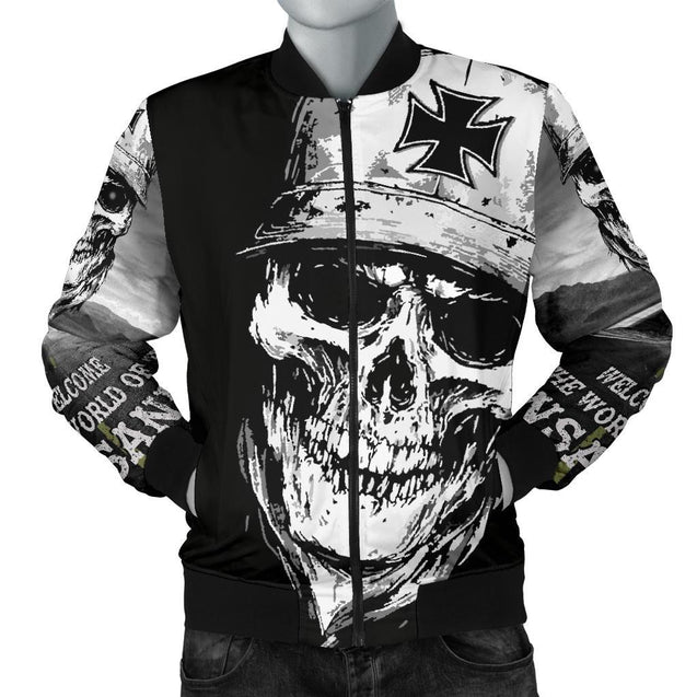INSANOS Member Bomber Jacket-Amaze Style™-Men's Bomber Jacket - INSANOS Member Bomber Jacket-S-Vibe Cosy™