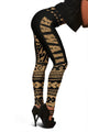 Hawaii Polynesian Leggings Golden - Fashion J1-LEGGINGS-Phaethon-Women's Leggings-XS-Vibe Cosy™