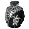 Samoa Hoodie Turtle Mermaid Polynesian White Th9-ALL OVER PRINT ZIP HOODIES (P)-Phaethon-Hoodie-S-Vibe Cosy™