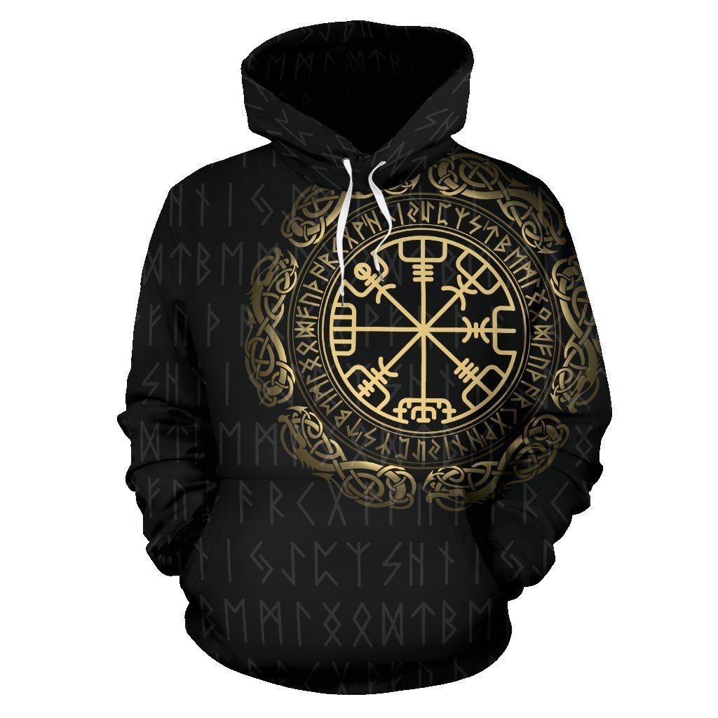 Viking Runes Of Protection™ Hoodie - Vibe Cosy™