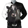 Men's Bomber Jacket - Dairy Cow-Apparel-HP Arts-S-Vibe Cosy™