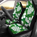 Hawaii Hibiscus Pattern Car Seat Covers 01 - AH - TH3-CAR SEAT COVERS-Alohawaii-Car Seat Covers-Universal Fit-White-Vibe Cosy™