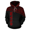 Guam All Over Hoodie - Micronesia Curve Red Style-ALL OVER PRINT HOODIES-HP Arts-Hoodie-S-Red-Vibe Cosy™