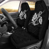 Polynesian Hibiscus Car Seat Covers - AH-CAR SEAT COVERS-Alohawaii-Car Seat Covers-Universal Fit-White-Vibe Cosy™