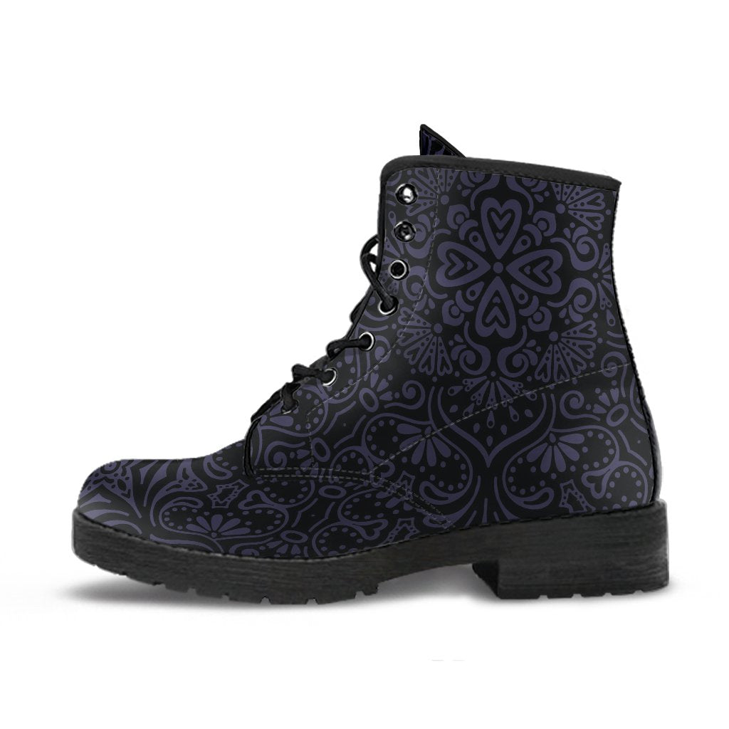 Bohemian Eclipse (Black) - Vegan Leather Boots-Amaze Style™-placeholder-placeholder-Vibe Cosy™