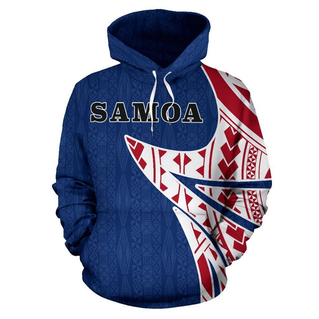 Samoa Polynesian Hoodie - Warrior Style-ALL OVER PRINT HOODIES (P)-Phaethon-Hoodie-S-Vibe Cosy™