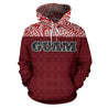 Guam All Over Hoodie - Polynesian Red Version-ALL OVER PRINT HOODIES-HP Arts-Hoodie-S-White-Vibe Cosy™