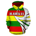 Hawaii Kanaka Flag Hoodie - Warrior Style J9-ALL OVER PRINT HOODIES (P)-Phaethon-Hoodie-S-Vibe Cosy™