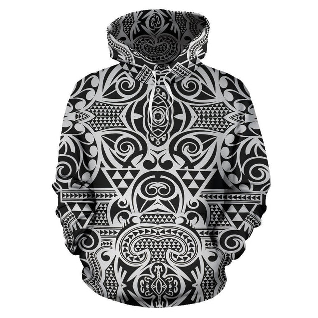 Polynesian Tribal Hoodie 18 - AH - J4-ALL OVER PRINT HOODIES (P)-Phaethon-Hoodie-S-Vibe Cosy™