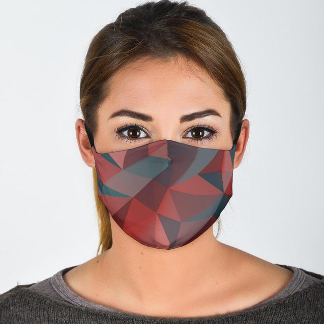 Polygon Face Mask with 5 Layer Filters-Amaze Style™-Face Mask - Polygon Face Mask with 5 Layer Filters-Adult Mask + 2 FREE Filters (Age 13+)-Vibe Cosy™