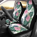 Hawaii Hibiscus Pattern Car Seat Covers 03 - AH - TH3-CAR SEAT COVERS-Alohawaii-Car Seat Covers - 1-Universal Fit-White-Vibe Cosy™