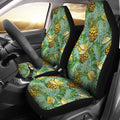 Pineapple Car Seat Covers 05 - AH - TH3-CAR SEAT COVERS-Alohawaii-Car Seat Covers-Universal Fit-White-Vibe Cosy™