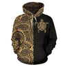 Hawaii Hoodie Turtle Polynesian - AH - TH2-ALL OVER PRINT HOODIES (P)-Phaethon-Hoodie-S-Vibe Cosy™