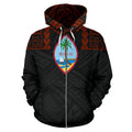 Guam All Over Zip-Up Hoodie - Polynesian Is Front-ALL OVER PRINT ZIP-UP HOODIES-HP Arts-Zip-Up Hoodie-S-White-Vibe Cosy™