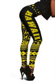 Hawaii Polynesian Leggings Yellow - Fashion J1-LEGGINGS-Phaethon-Women's Leggings-S-Vibe Cosy™