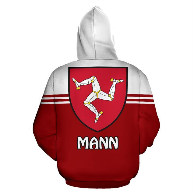 Celtic Nations - Mann Pullover Hoodie A01-Apparel-HD09-Hoodie-S-Vibe Cosy™