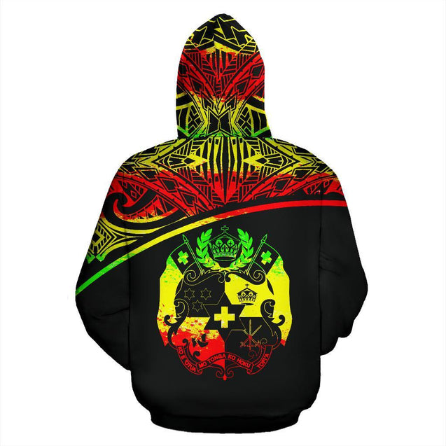 Tonga in My Heart Polynesian Tattoo Style 3D Printed Shirts TT0056-Apparel-TT-Hoodie-S-Vibe Cosy™