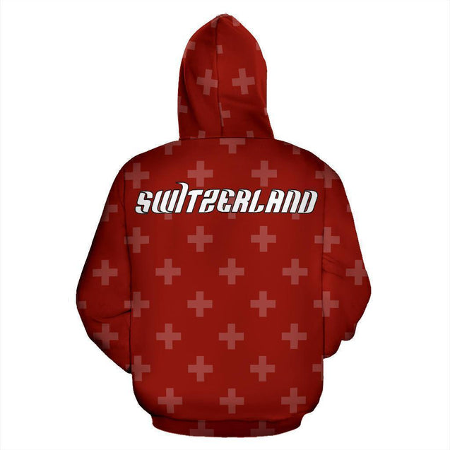 Switzerland Superhero Pullover Hoodie NNK11-Apparel-NNK-Hoodie-S-Vibe Cosy™