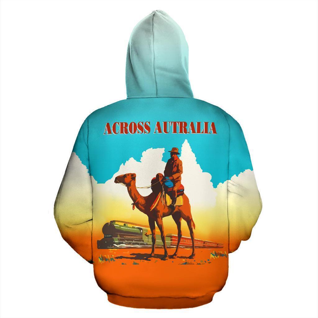 Australian Railway All Over Print Hoodie - NNK1431-Apparel-NNK-Hoodie-S-Vibe Cosy™