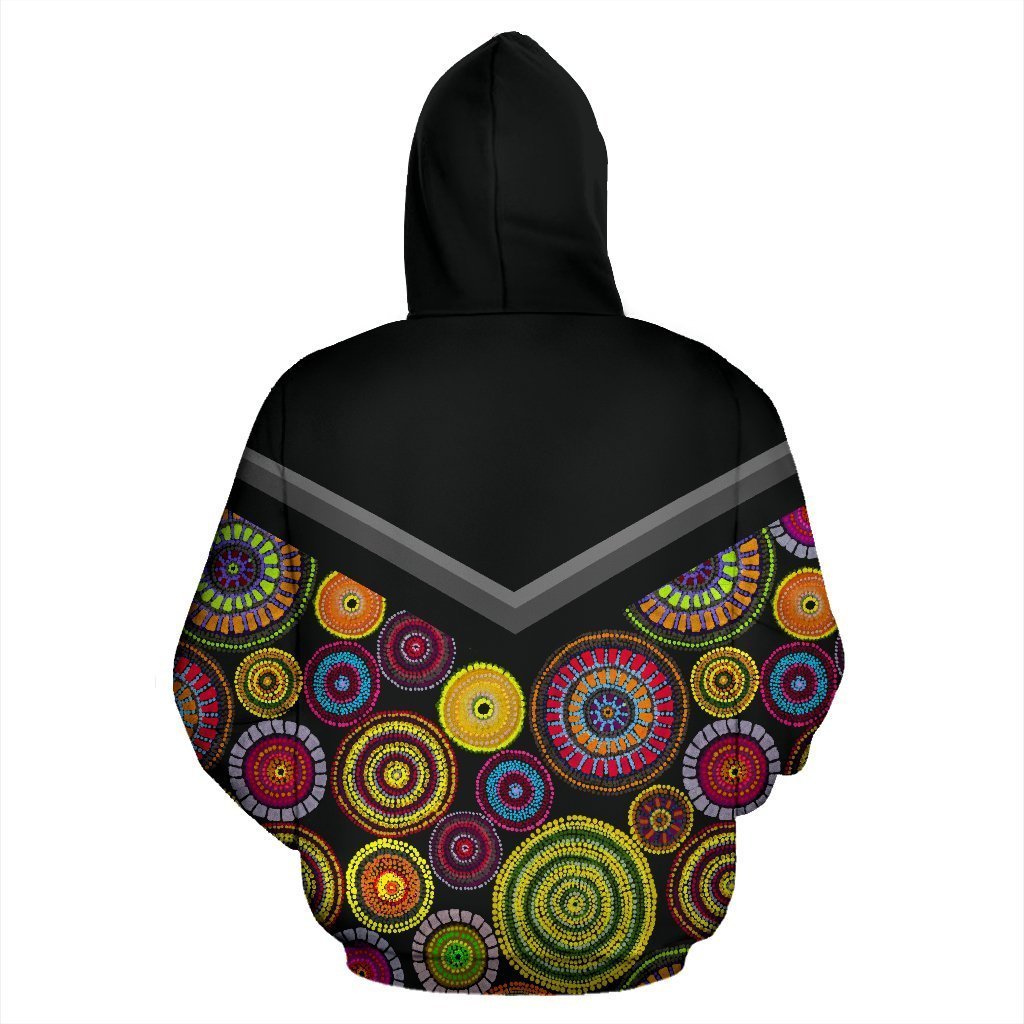 Australia Koori Kangaroo Aboriginal Flag All Over Print Hoodies HC-Apparel-Huyencass-Hoodie-S-Vibe Cosy™