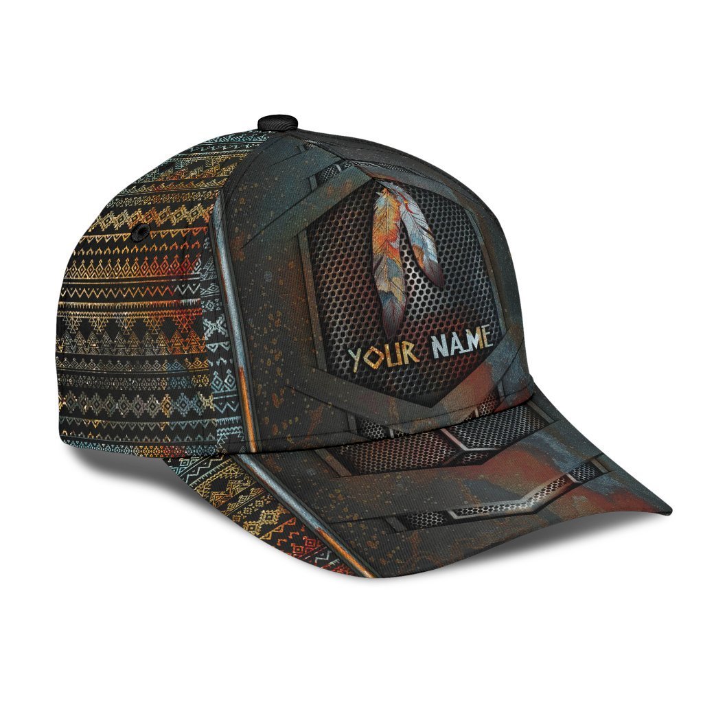 Personalized Name Native American Classic Cap