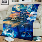 US Navy 3D All Over Printed Blanket