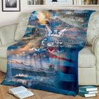 US Navy 3D All Over Printed Blanket