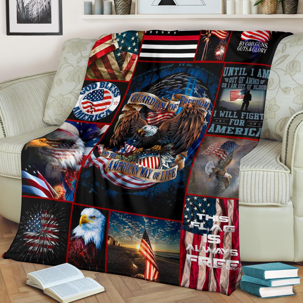 US Army 3D All Over Printed Blanket
