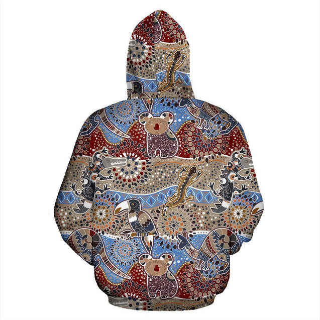 Australia Aboriginal Hoodie NNK1443-Apparel-PL8386-Hoodie-S-Vibe Cosy™