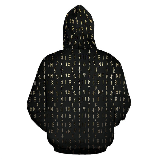 Viking Hoodie - Tree Golden-Apparel-HP Arts-Hoodie-S-Vibe Cosy™