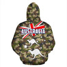 Australia Flag Zip-Up Hoodie Kangaroo - Camo Version - NNK1468-Apparel-PL8386-Hoodie-S-Vibe Cosy™