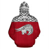 Taurus Zodiac - Poly All Over Hoodie Red Version NTH140833-Apparel-NTH-Hoodie-S-Vibe Cosy™
